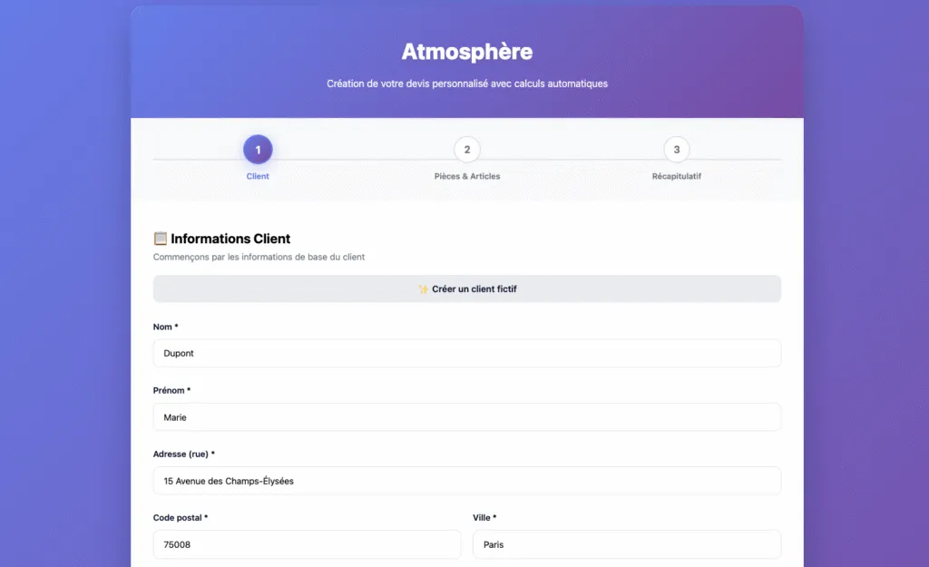 Interface de réception et d'extraction intelligente des commandes entrantes